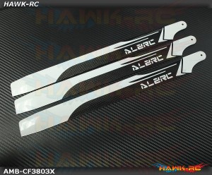 ALZ 380mm Carbon Main 3 Blades